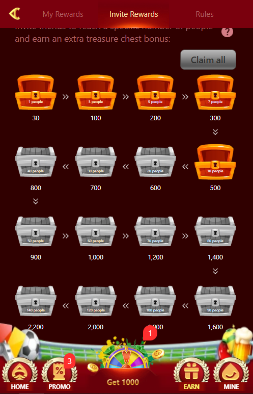 Daily Bonuses and Rewards in M91 Game