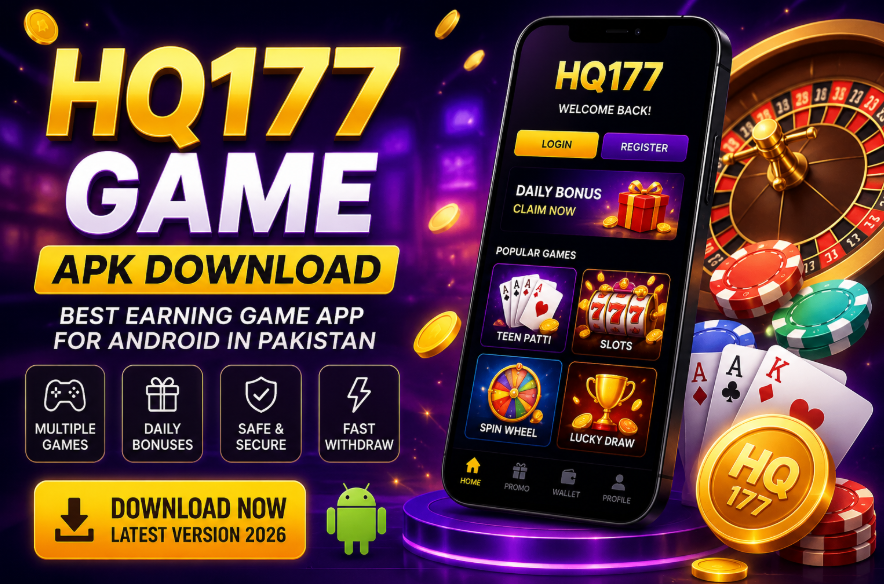 HQ177 Game Download (Best Earning App) In Pakistan 2026